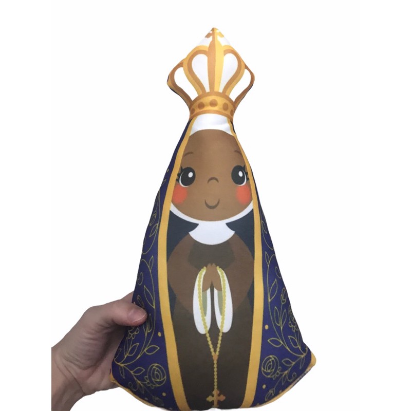 Almofada Decorativa Naninha Nossa Senhora Aparecida Aparecida 35 Cm