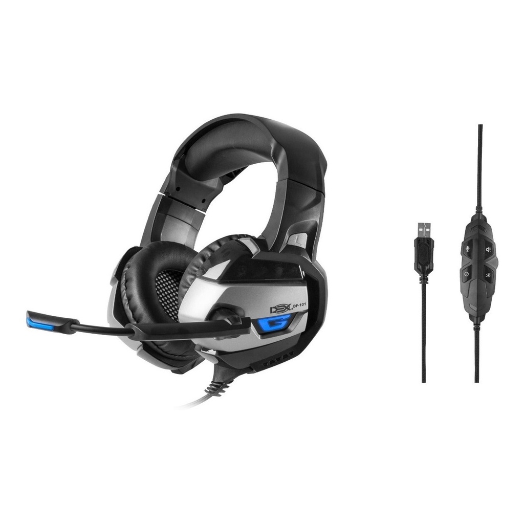 Fone Headset Gamer Usb 7.1 Surround C/led Pc/ps4/not Microfo