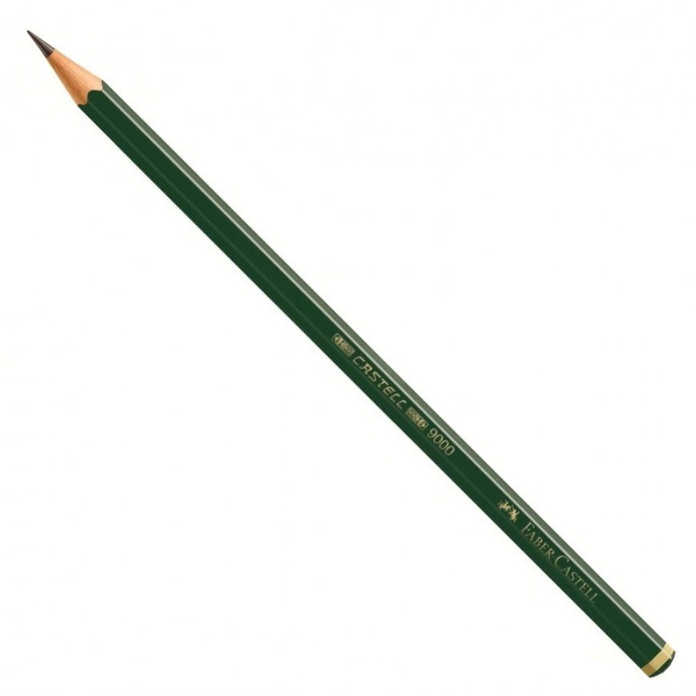 Lapis Grafite Graduado B Linha 9000 Faber Castel