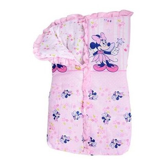 Porta Bebê Saco De Dormir 100% Algodão Minnie Mickey Disney