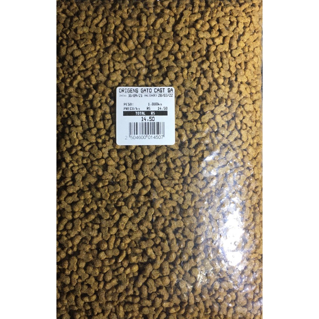 Ração Agranel Origens Gatos Premium Especial Salmão Castrados 1 kg