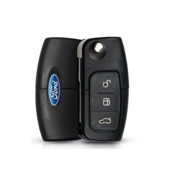 Capa Carcaça Chave Canivete Ford Focus New Fiesta Ecosport Bananinha