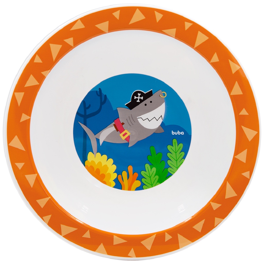 Pratinho Infantil Bowl Aventuras Pirata 15323 Buba