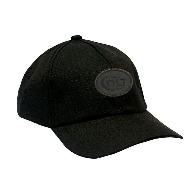 Boné Militar Rip Stop com Patch Aplicado Colt Preta