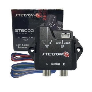 Adaptador Conversor Rca Stetsom St6000 Remote Com Saida Remoto  / 354 em Oferta na Shopee