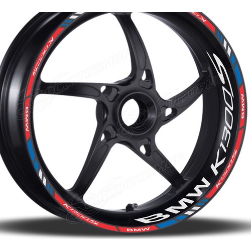 Friso + Adesivo Interno Refletivo M12 Roda Moto Bmw K 1300 S