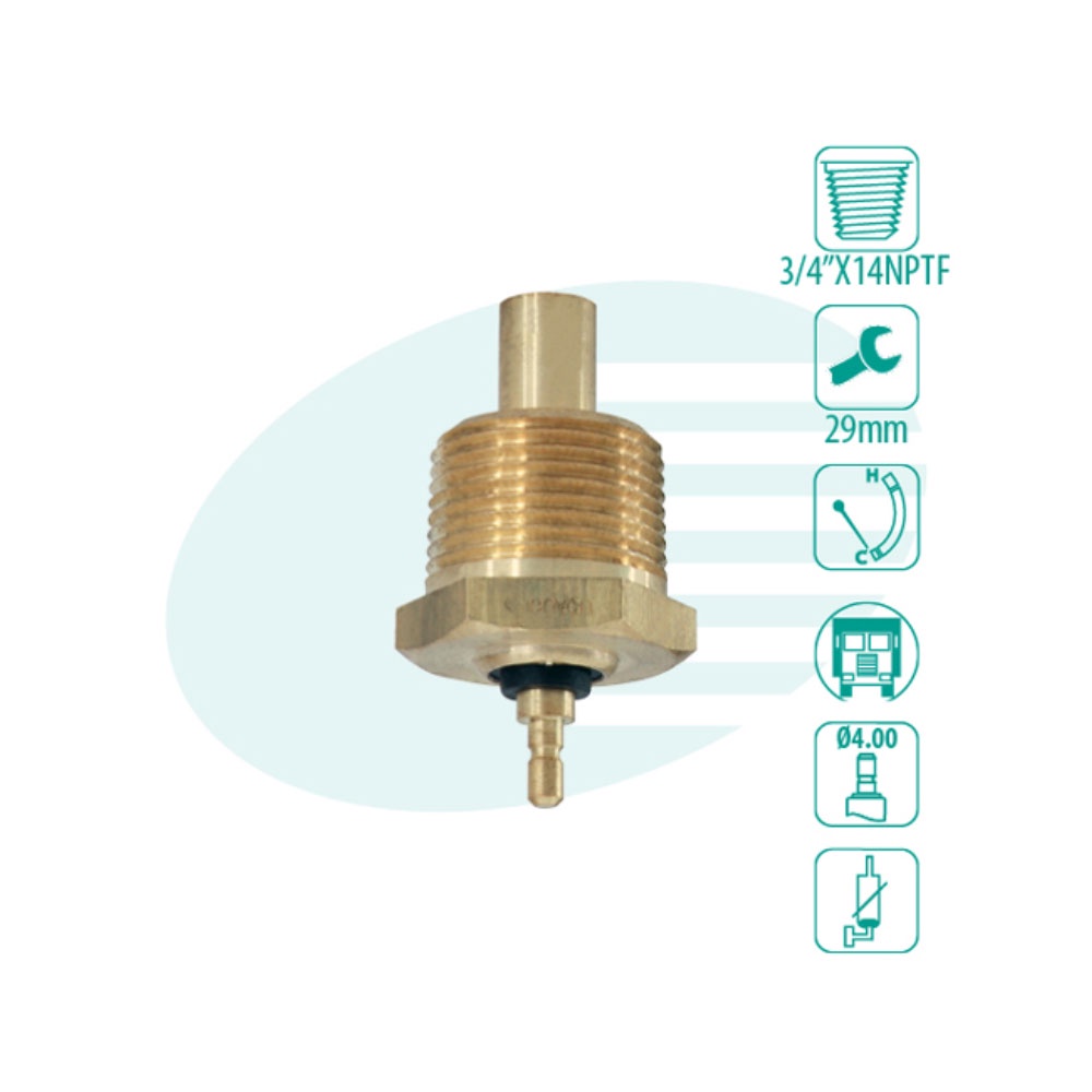 Sensor Temperatura Painel Vw Caminh Cummins 3268)