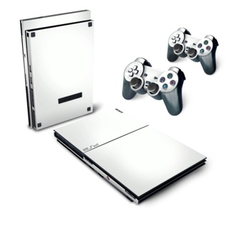 Skin PS2 Slim Adesivo - Branco em Oferta na Shopee