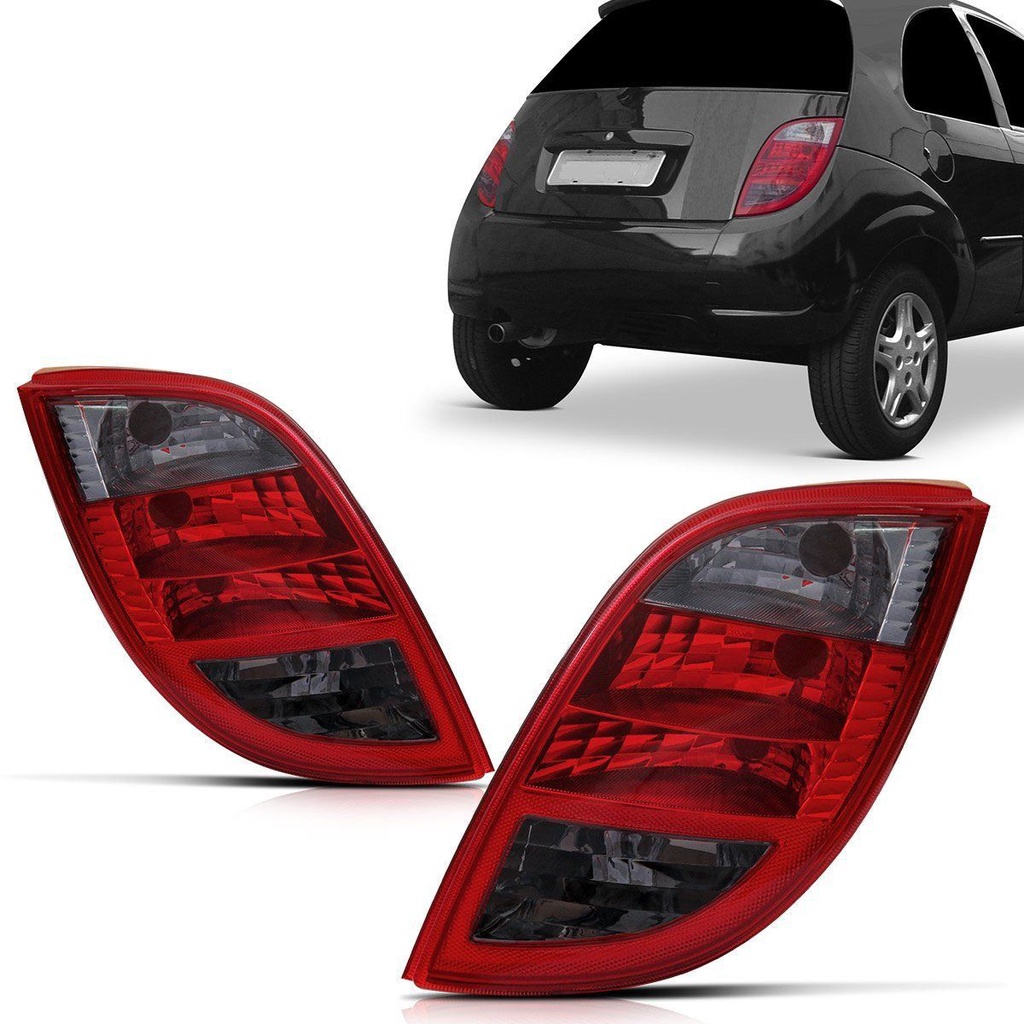 Par Lanterna Ka 2003 2004 2005 2006 2007 Fumê em Oferta na Shopee