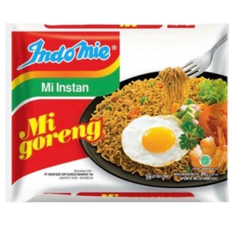 Lamen Mi Goreng Indomie Ramen Sabores - Importado - Indonésia + Hashi