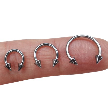 Kit 3 Piercing Ferradura Spike Septo-orelha a Pronta Entrega em Oferta na Shopee