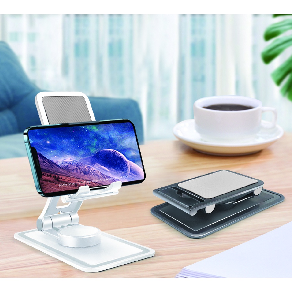 Suporte para Celular e Tablet de mesa Portátil Articulado Ajustável CH0505 Marca XTRAD