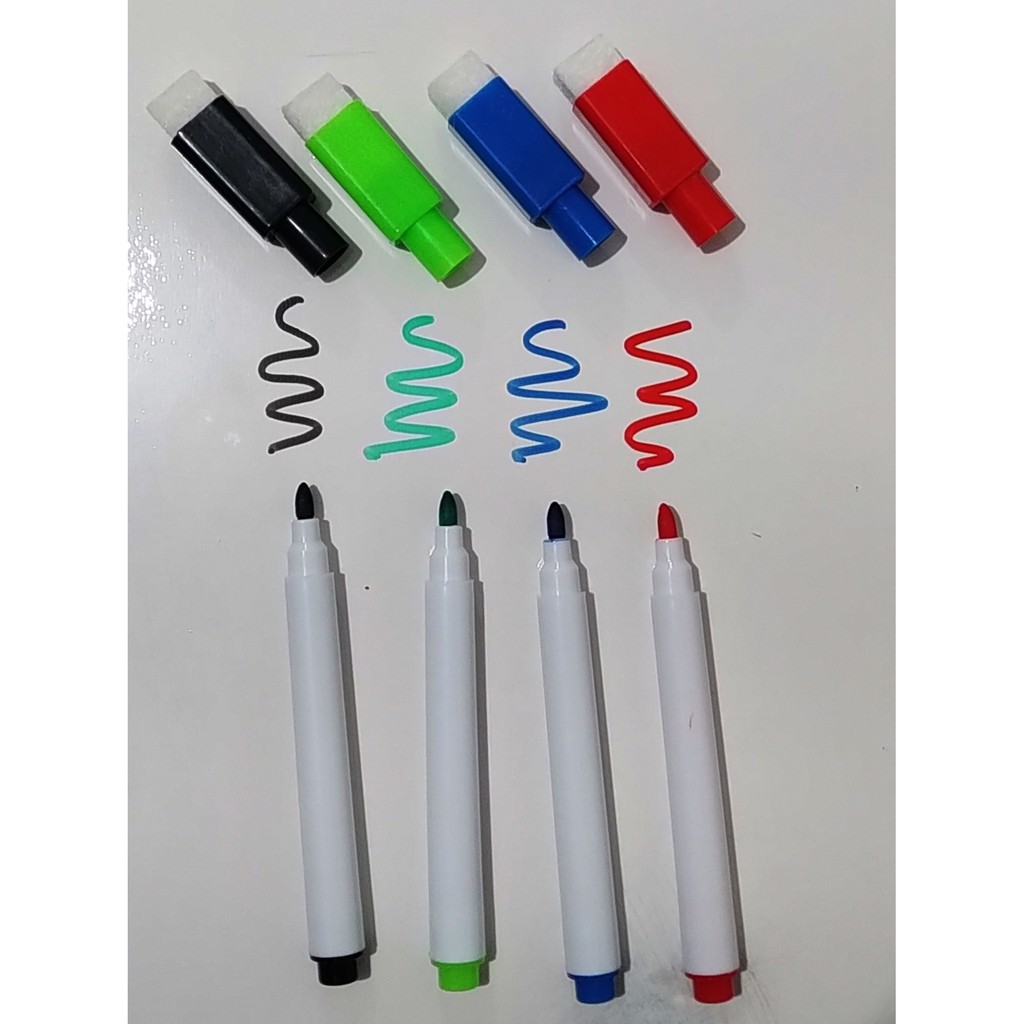 Caneta Canetinha para Lousa Quadro Branco com Apagador e SEM Imã ...