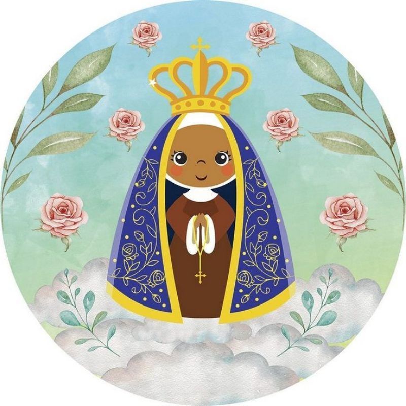 Adesivo Infantil para Parede Decorativo Nossa Senhora Aparecida
