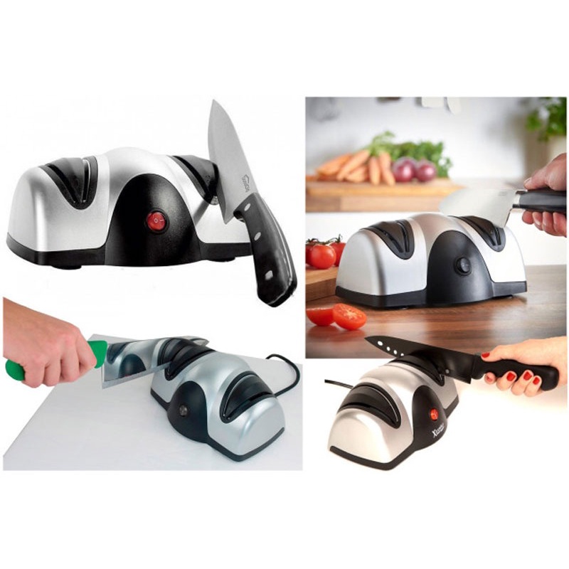 Imagem Amolador Facas Tesoura Afiador Eletrico Cozinha Churrasco