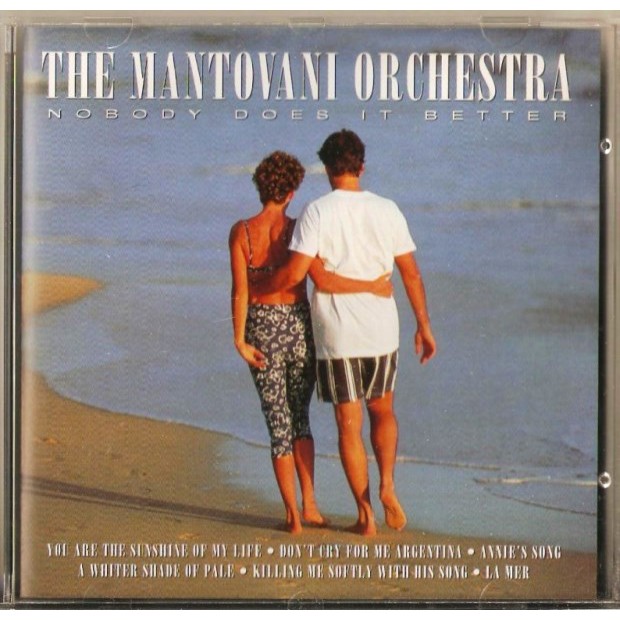 109 Mcd- CD Original 1995- The Mantovani Orchestra- Nobody Does It Better- Importado
