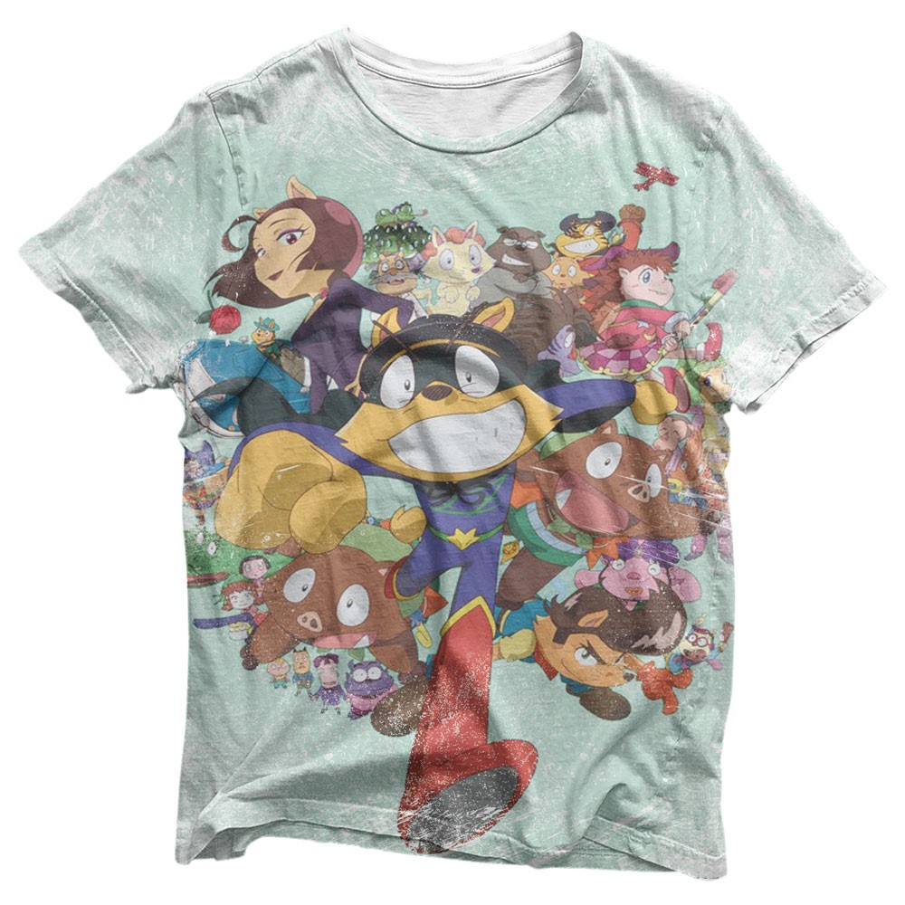 Camisa Motto! Majime ni Fumajime Kaiketsu Zorori Capa do Anime - Camisas Motto! Majime ni Fumajime Kaiketsu Zorori