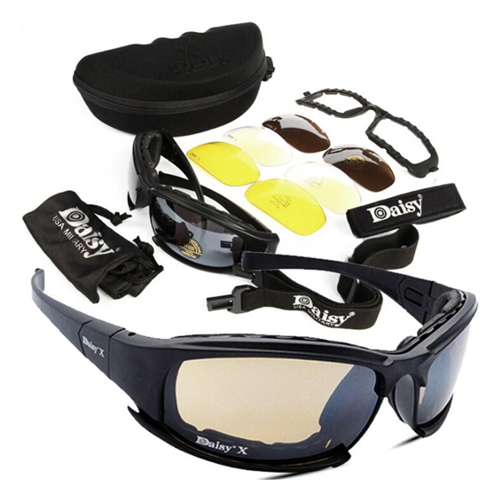 Óculos De Sol Masculinos Polarizados De 3 Lentes Daisy X7