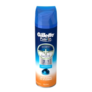 Gel de barbear Gillette Fusion Proglide Hidratante 200ml em Oferta na Shopee