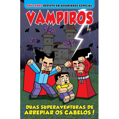 Pró-Games Revista em Quadrinhos Especial Edição 01 - Minecraft Vampiros - Books & Magazines
