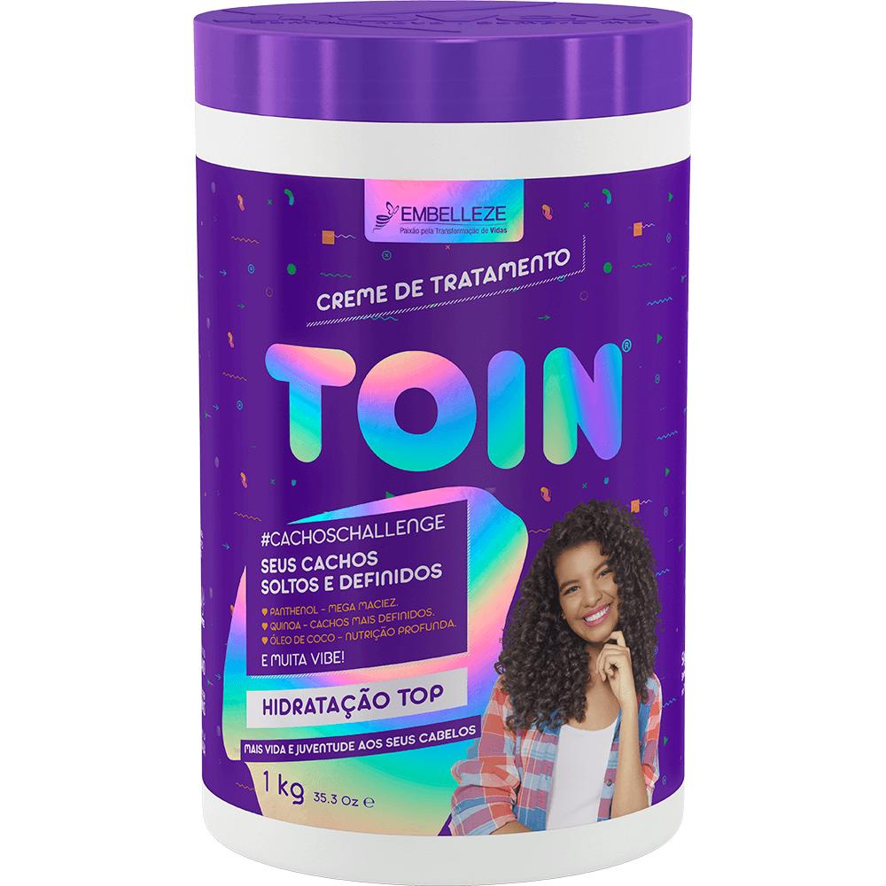 Creme de Tratamento Toin Cachos Soltos e Definidos 1KG em Oferta na Shopee