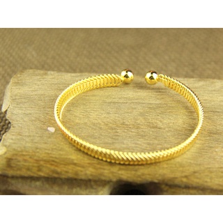 Pulseira Aberta Bamoer Jóias De Ouro De Moda Ajustável Para Mulheres AIB027