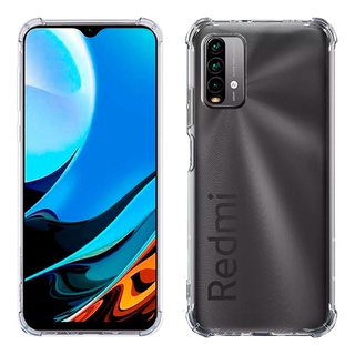 Capa Anti Impacto Redmi 9T Capinha Protetora De Celular Xiaomi Transparente Silicone Com Borda