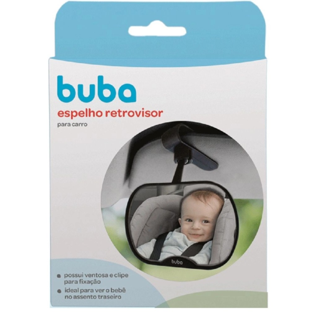 Espelho Retrovisor Infantil Pequeno Bebê Para Carro Para Ver Banco Traseiro em Oferta na Shopee