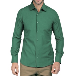 Camisa Blusa Social Slim Fit Premium Manga Longa Moda Estilo em Oferta na Shopee