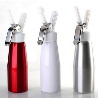 DISPENSADOR DE CREME CONFEITARIA GARRAFA SIFÃO CRIADOR DE ESPUMA CHANTILLY 500ML em Oferta na Shopee