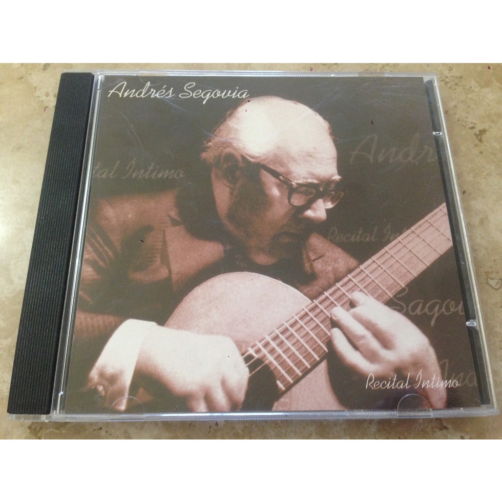 Andrés Segovia Cd Recital Intimo Violão Clássico
