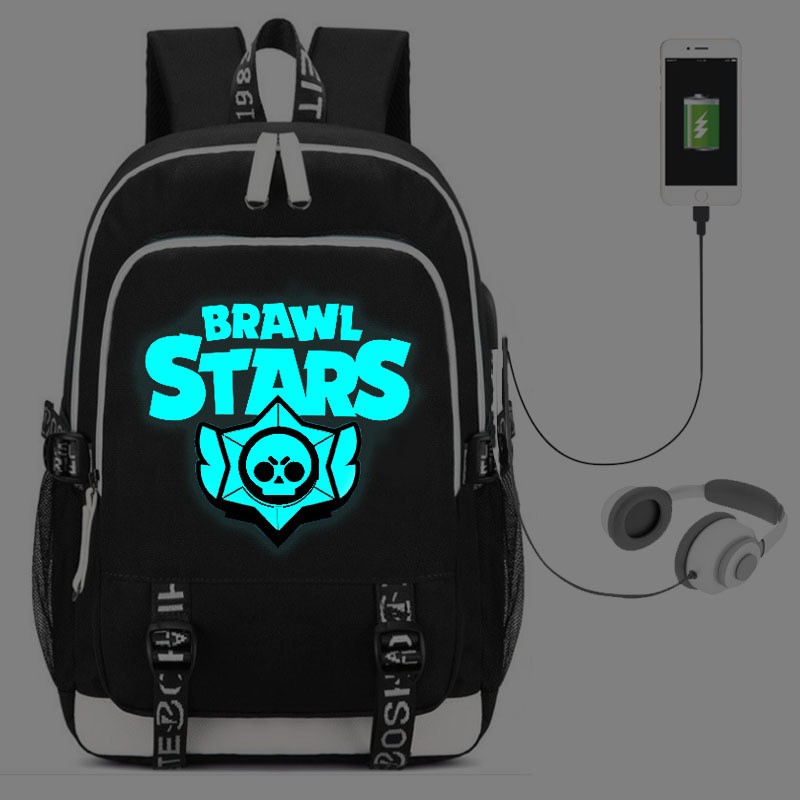 Mochila Jogo Wilderness Chaos Brawl Stars Com Carregamento Usb Bolsa De Computador Shopee Brasil - fonte para computador do jogo brawl stars