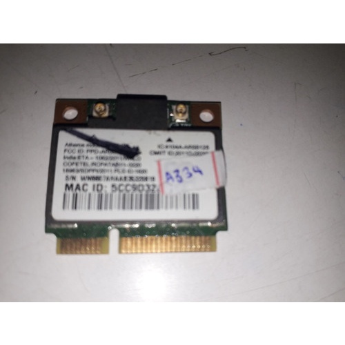 Placa Wifi Wn6607ahaab35320819 Atheros Ar5b125 Original A334