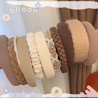 Tiara De Tricô Grossa Feminina Com Cor Única Para Outono/Inverno