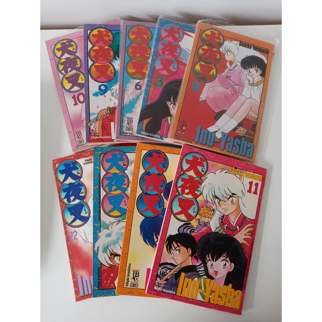 Mangás INU YASHA - Editora JBC - Volumes 2 / 3 / 6 / 9 / 10 / 11 / 12 / 13 / 22