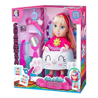 Boneca Charmosa Salao De Beleza em Oferta na Shopee