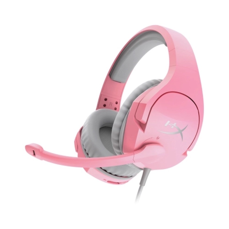 Fone de ouvido gamer Rosa HyperX Cloud Stinger Kingston Headset