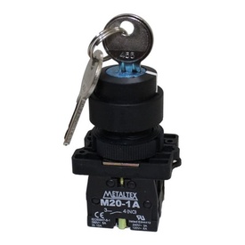 Selector 3 Posiciones 1NO+1NC 1 – 0 – 2 10A | Domótica Sur