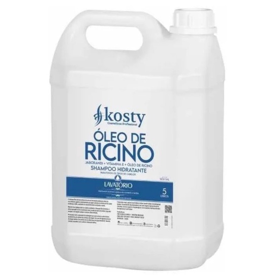 shampoo lavatório de salão Rícino 5l kosty