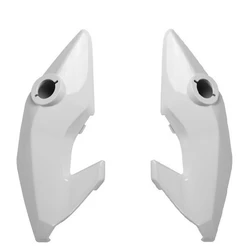 Par Bananinhas Carenagem Lateral do Farol Cg Titan 150 FAN START 125 150 160 2014 a 2021 BRANCO