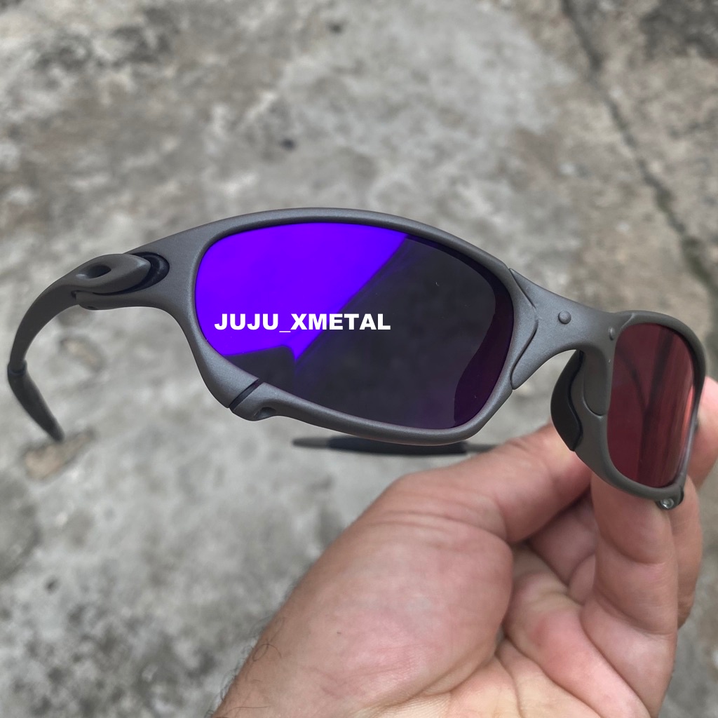 Óculos de Sol Juliet X Metal Lente Roxa