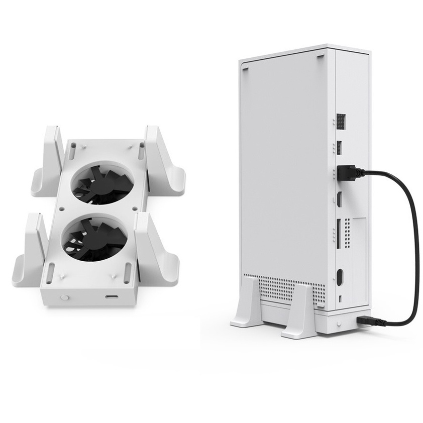 Cooler Ventilador Para Xbox Series S Com Base De Apoio Vertical