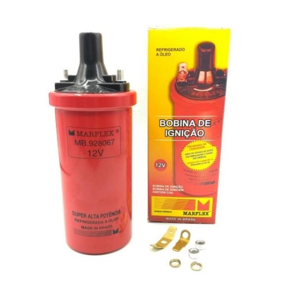 Bobina Ignição Fusca 1300 1968 Até 1981 Alta Potencia | Shopee Brasil