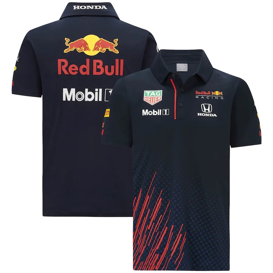 Camisa Polo Red Bull Racing F1 2021 Time Formula One Racing