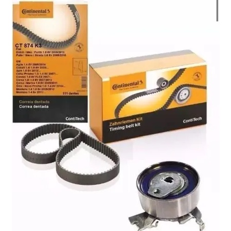 Kit Correia Dentada Corsa Celta Meriva Mont. Doblo Palio 1.8 em Oferta na Shopee