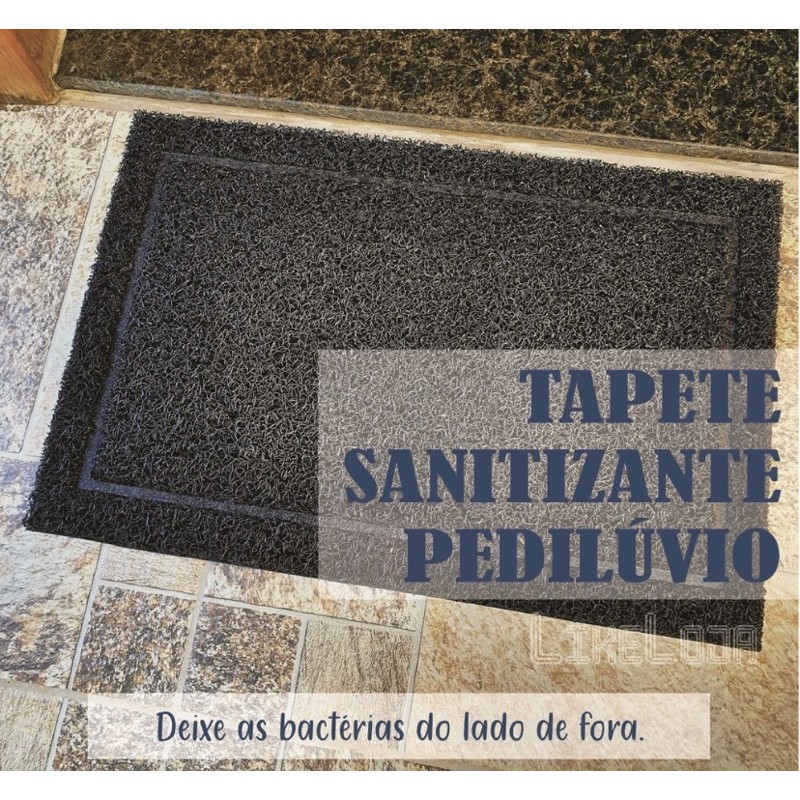 Tapete Sanitizante 60x40 Medida porta de entrada