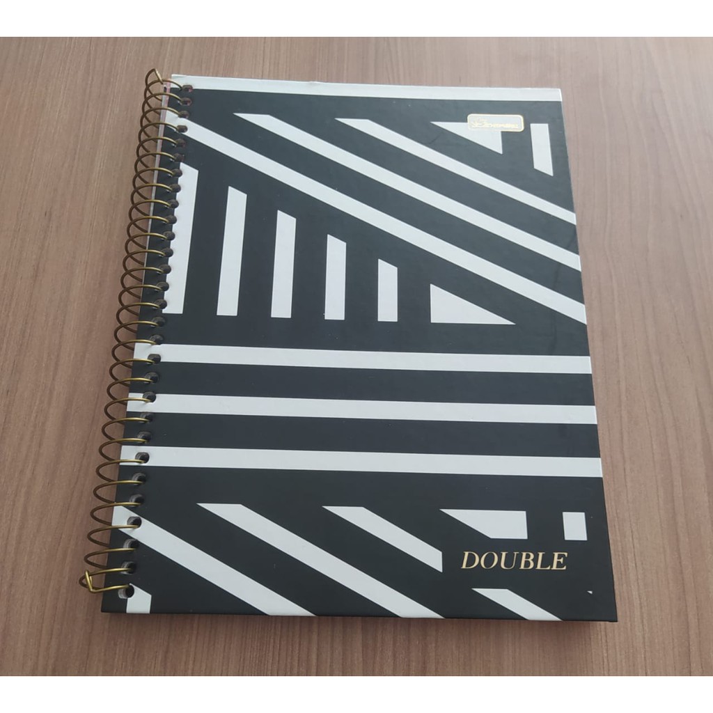 Caderno com arame pequeno capa dura pautado colegial 80 folhas | Shopee ...