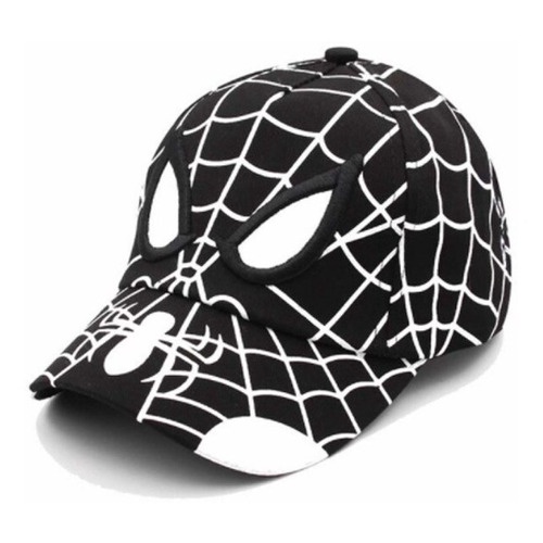 Boné Aba Curva Infantil Homem Aranha Spider Man 3 - 8 Anos