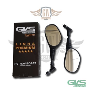 Retrovisor Gvs Sport Xt 660 C/ Giro 360° Honda Lente Convexa em Oferta na Shopee