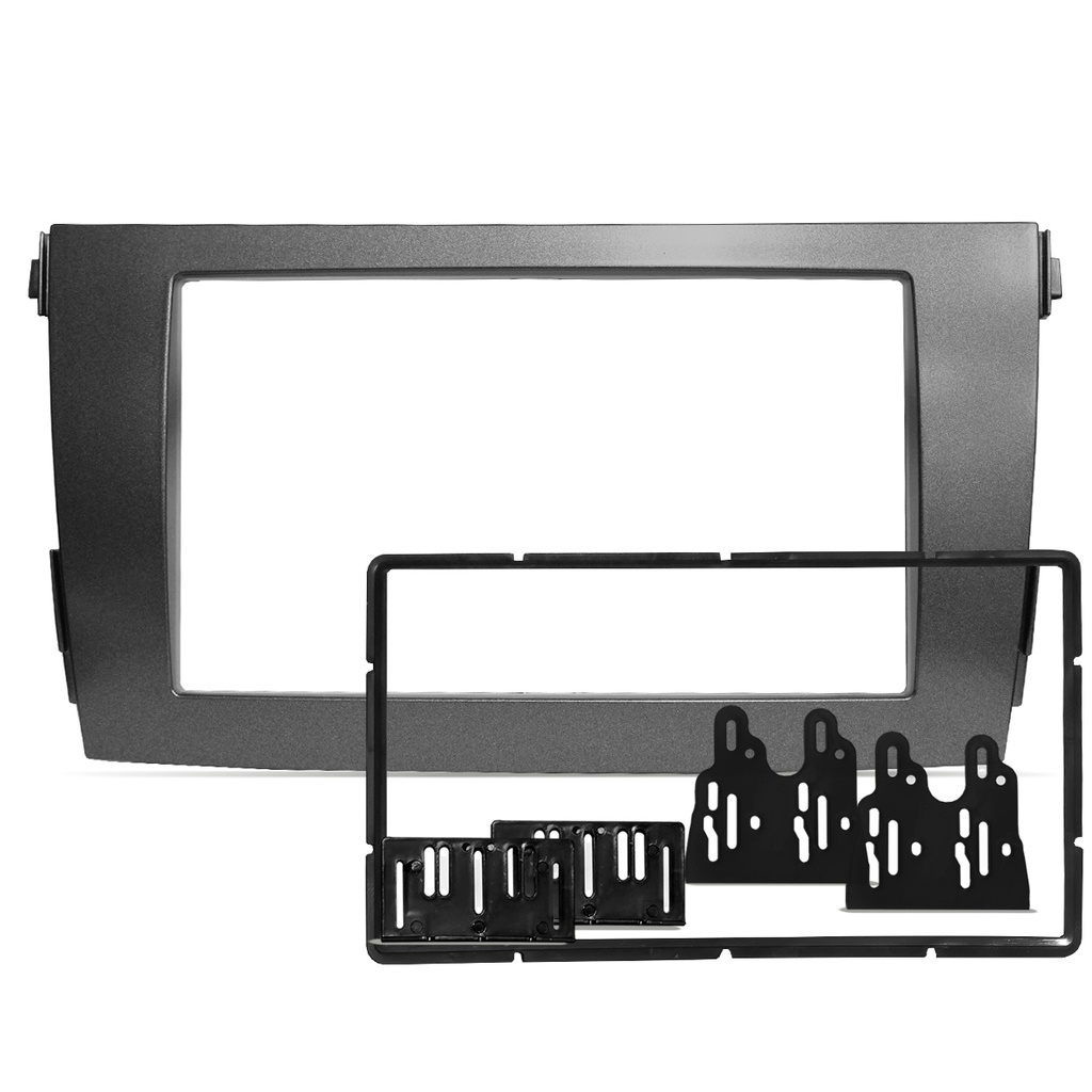 Moldura 2 Din Cinza Corolla 2009 2010 2011 2012 2013 2014 - Spare Parts and Accessories for Vehicles